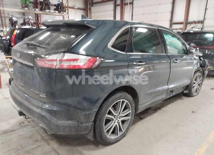 Photo 4 of 2019 Ford Edge TITANIUM (VIN 2FMPK4K99KBC61393)