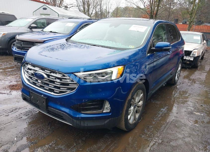 Photo 2 of 2020 Ford Edge TITANIUM (VIN 2FMPK4K99LBA82949)