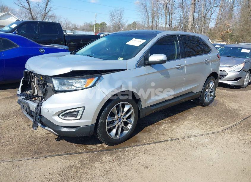 Photo 2 of 2016 Ford Edge TITANIUM (VIN 2FMPK4K9XGBB15107)