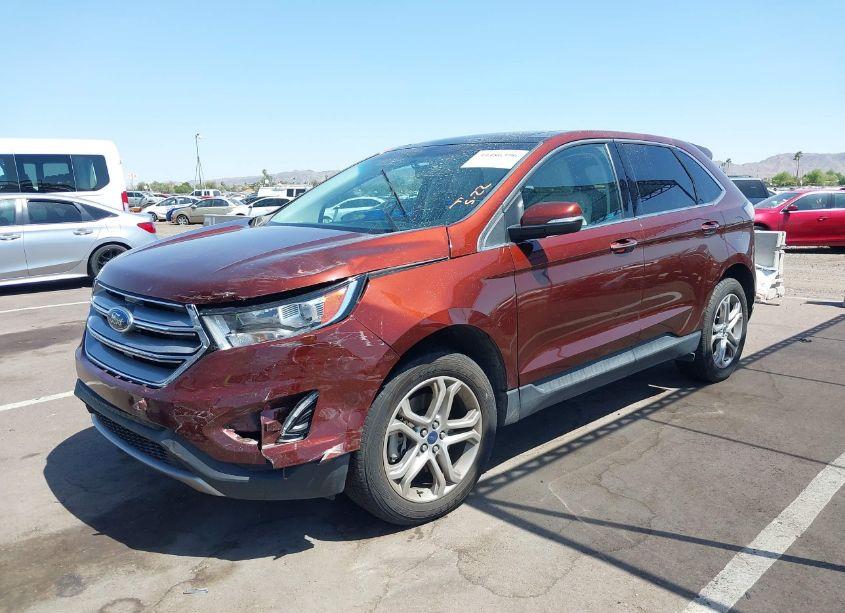 Photo 2 of 2016 Ford Edge TITANIUM (VIN 2FMPK4K9XGBB18850)