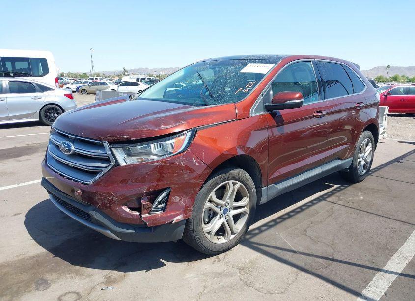 Photo 6 of 2016 Ford Edge TITANIUM (VIN 2FMPK4K9XGBB18850)