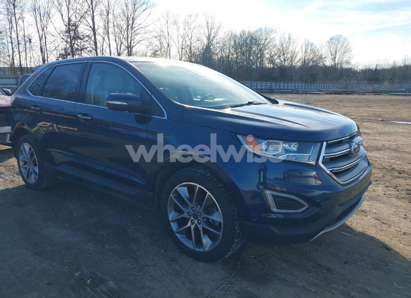 2017 Ford Edge TITANIUM (VIN 2FMPK4K9XHBC58110) main photo