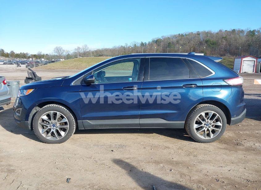 Photo 14 of 2017 Ford Edge TITANIUM (VIN 2FMPK4K9XHBC58110)