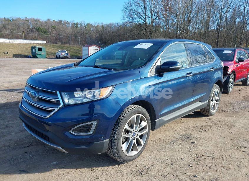Photo 2 of 2017 Ford Edge TITANIUM (VIN 2FMPK4K9XHBC58110)