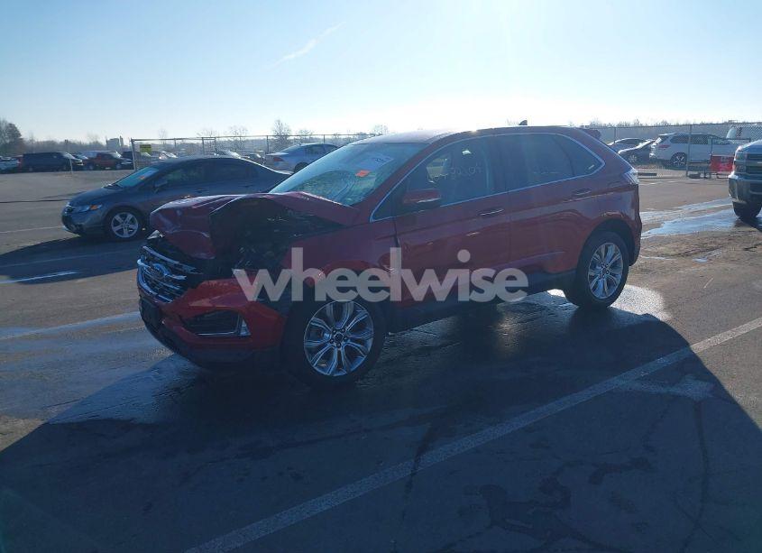 Photo 2 of 2022 Ford Edge TITANIUM (VIN 2FMPK4K9XNBA24321)