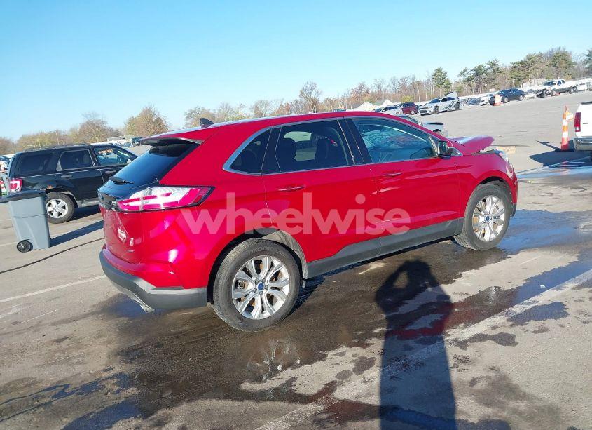 Photo 4 of 2022 Ford Edge TITANIUM (VIN 2FMPK4K9XNBA24321)