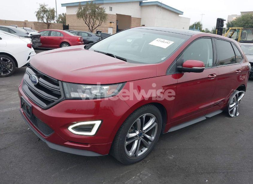 Photo 2 of 2015 Ford Edge SPORT (VIN 2FMTK3APXFBC12430)