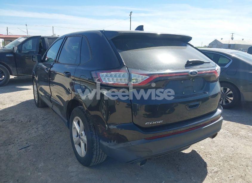 Photo 3 of 2015 Ford Edge SE (VIN 2FMTK3G80FBC33240)