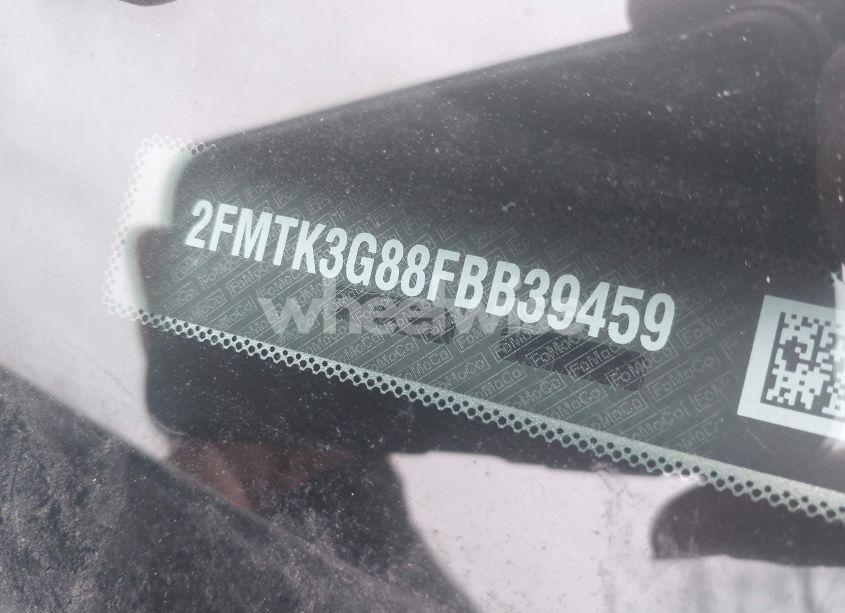 Photo 9 of 2015 Ford Edge SE (VIN 2FMTK3G88FBB39459)