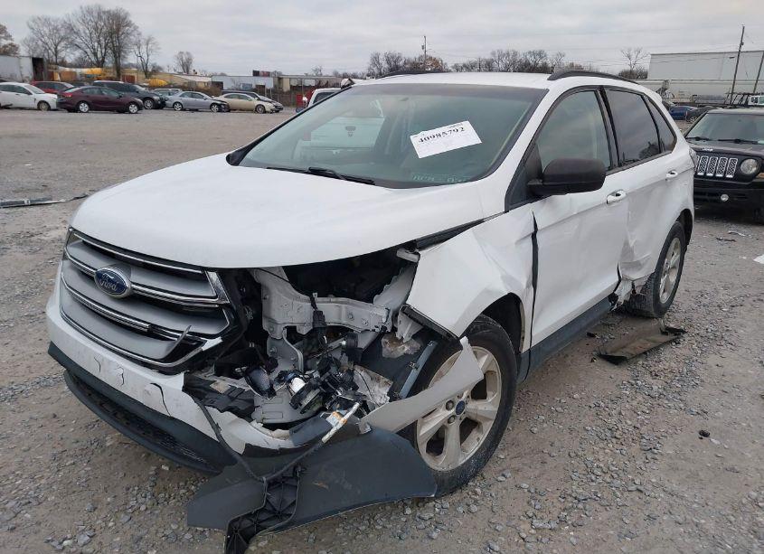 Photo 2 of 2015 Ford Edge SE (VIN 2FMTK3G89FBB37378)