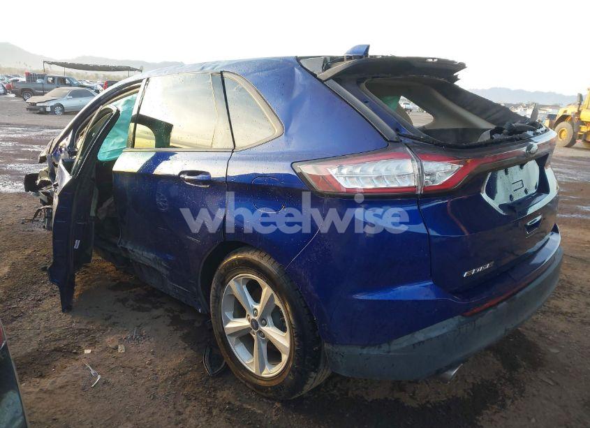 Photo 3 of 2015 Ford Edge SE (VIN 2FMTK3G8XFBB38927)