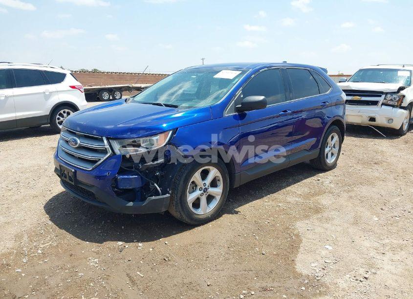 Photo 2 of 2015 Ford Edge SE (VIN 2FMTK3G93FBB55478)
