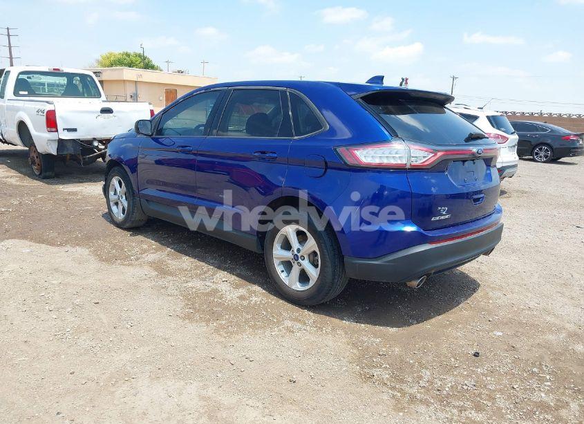 Photo 3 of 2015 Ford Edge SE (VIN 2FMTK3G93FBB55478)