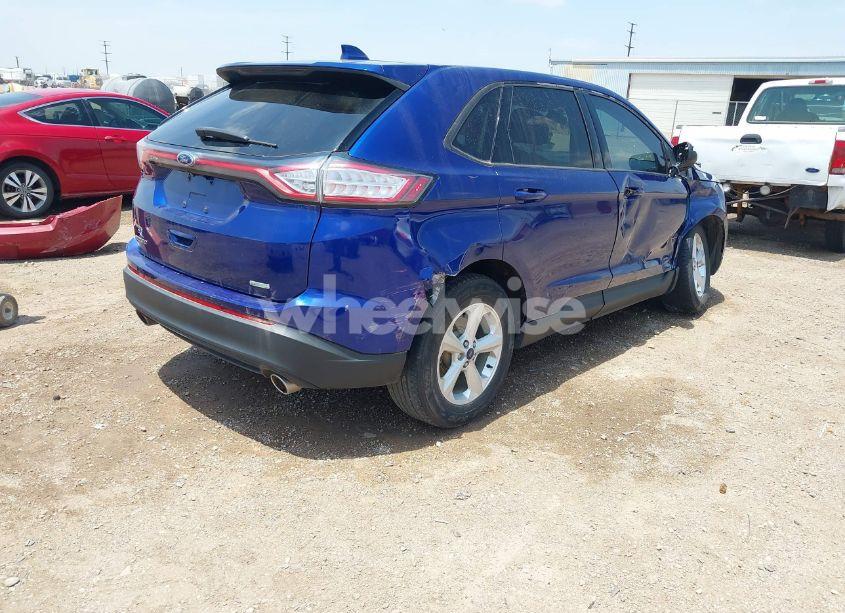 Photo 4 of 2015 Ford Edge SE (VIN 2FMTK3G93FBB55478)