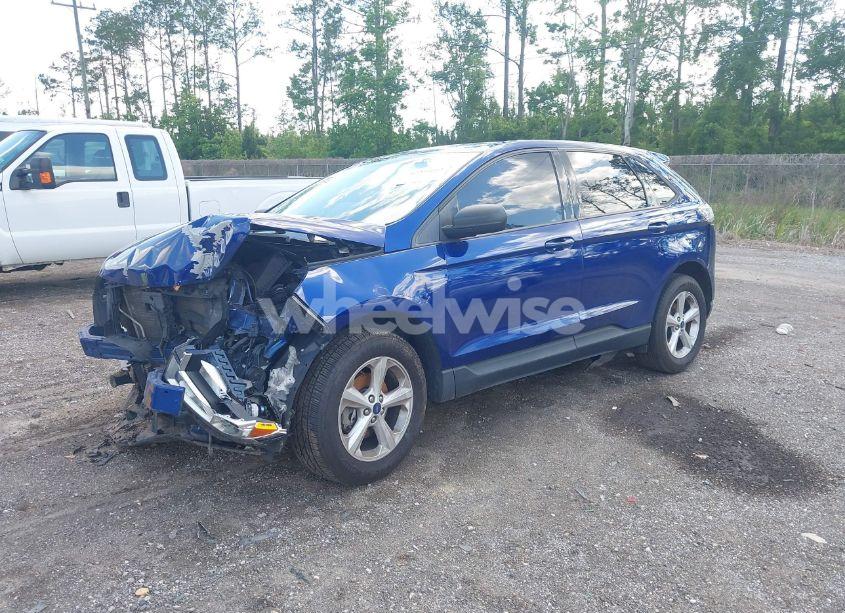 Photo 2 of 2015 Ford Edge SE (VIN 2FMTK3G95FBC29757)