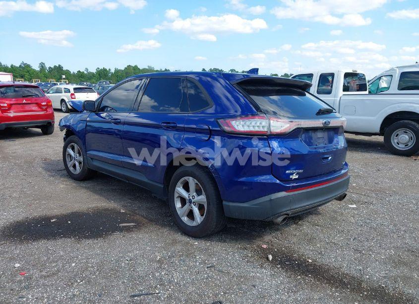 Photo 3 of 2015 Ford Edge SE (VIN 2FMTK3G95FBC29757)