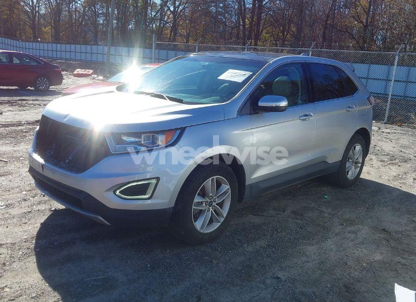 Photo 2 of 2015 Ford Edge SEL (VIN 2FMTK3J80FBB27296)