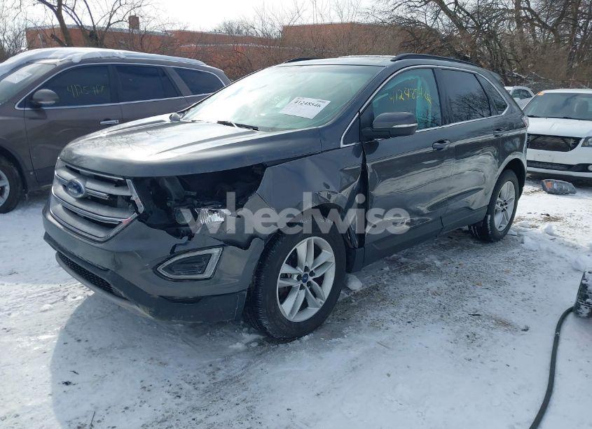 Photo 2 of 2015 Ford Edge SEL (VIN 2FMTK3J80FBB90625)