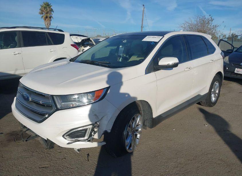Photo 2 of 2015 Ford Edge SEL (VIN 2FMTK3J83FBB73849)