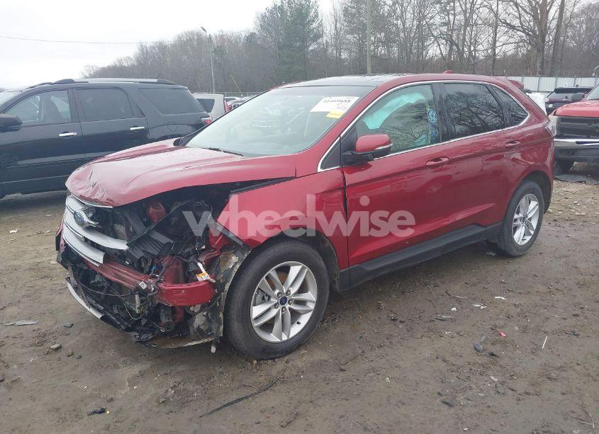 Photo 2 of 2015 Ford Edge SEL (VIN 2FMTK3J84FBB04099)