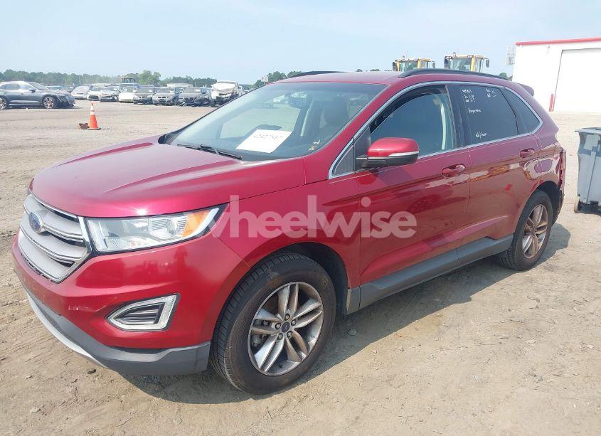 Photo 2 of 2015 Ford Edge SEL (VIN 2FMTK3J87FBB11161)