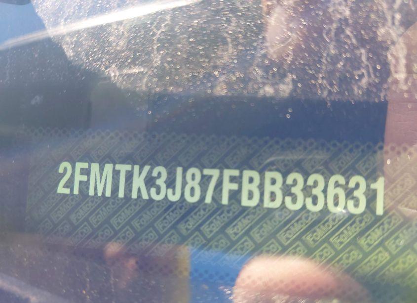 Photo 9 of 2015 Ford Edge SEL (VIN 2FMTK3J87FBB33631)