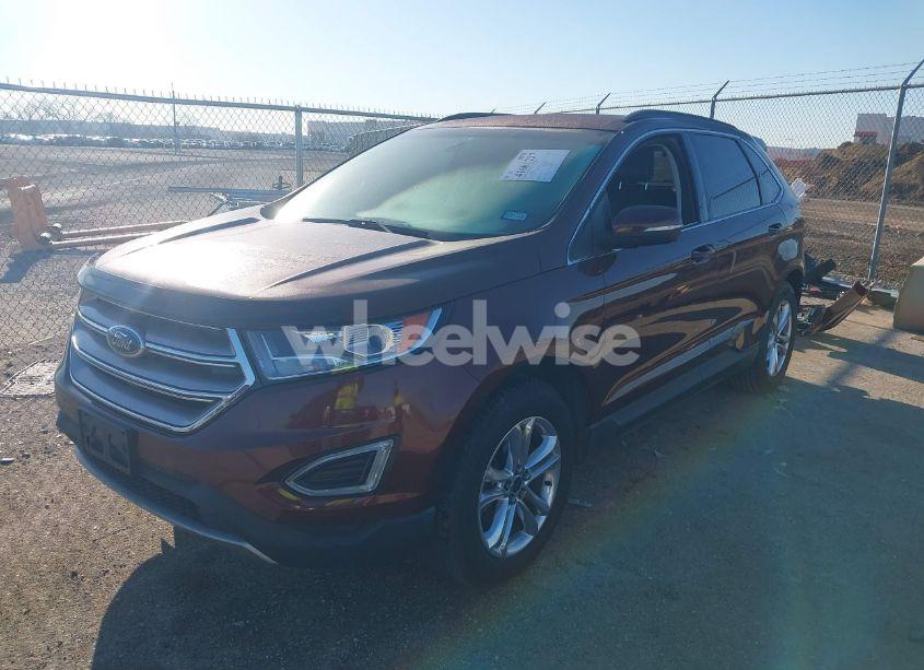 Photo 2 of 2015 Ford Edge SEL (VIN 2FMTK3J89FBB47286)