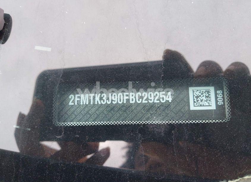 Photo 9 of 2015 Ford Edge SEL (VIN 2FMTK3J90FBC29254)