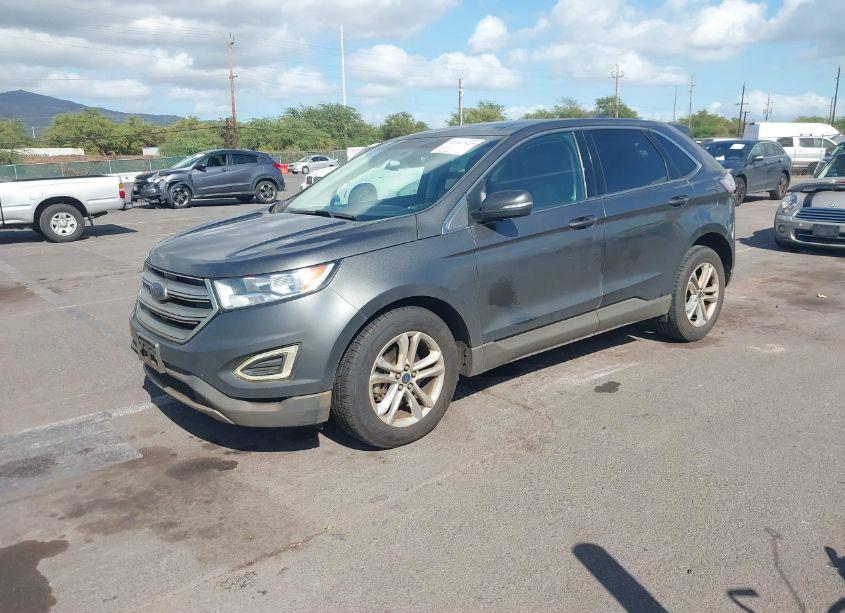 Photo 2 of 2015 Ford Edge SEL (VIN 2FMTK3J92FBC17817)