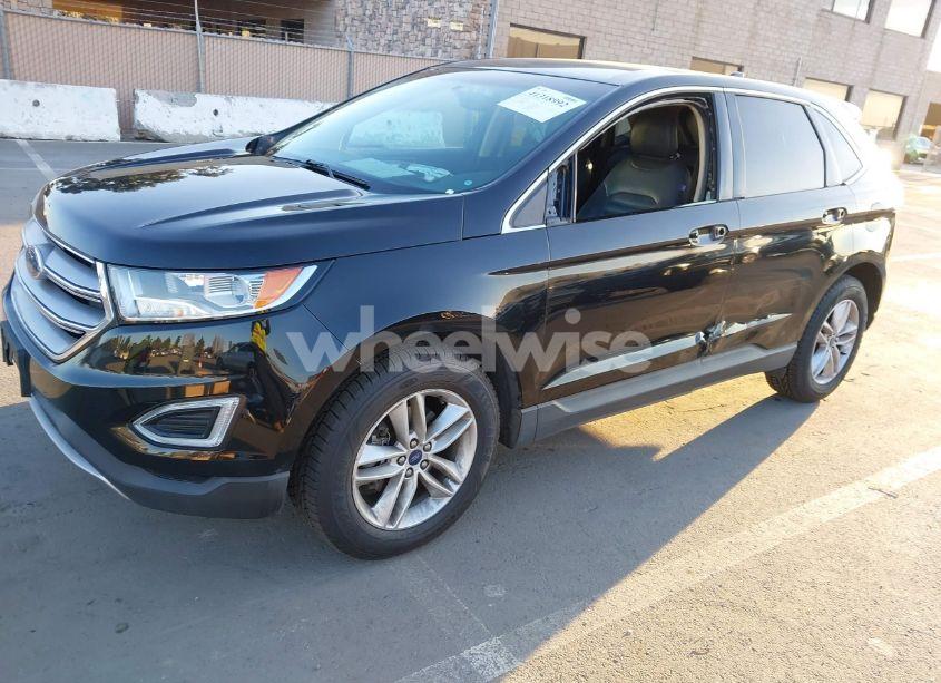 Photo 2 of 2015 Ford Edge SEL (VIN 2FMTK3J93FBB42531)
