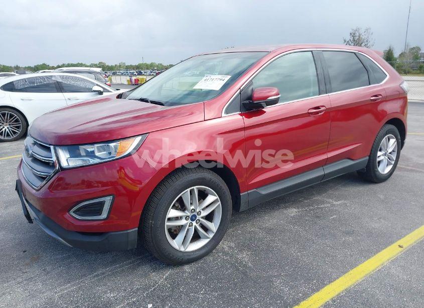 Photo 2 of 2015 Ford Edge SEL (VIN 2FMTK3J95FBB72209)