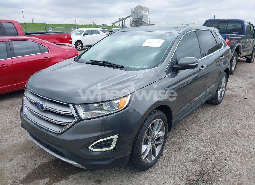 Photo 2 of 2015 Ford Edge TITANIUM (VIN 2FMTK3K81FBB88882)