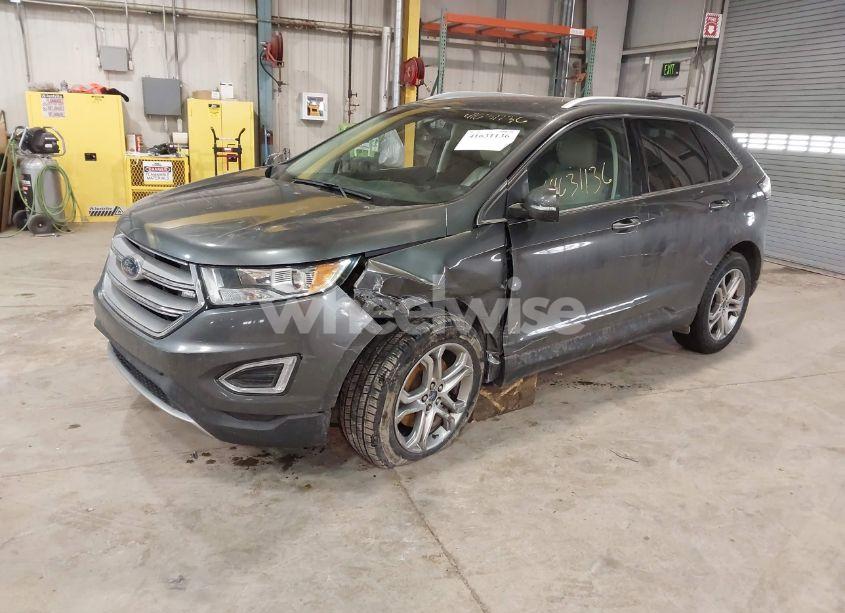 Photo 2 of 2015 Ford Edge TITANIUM (VIN 2FMTK3K83FBB85174)