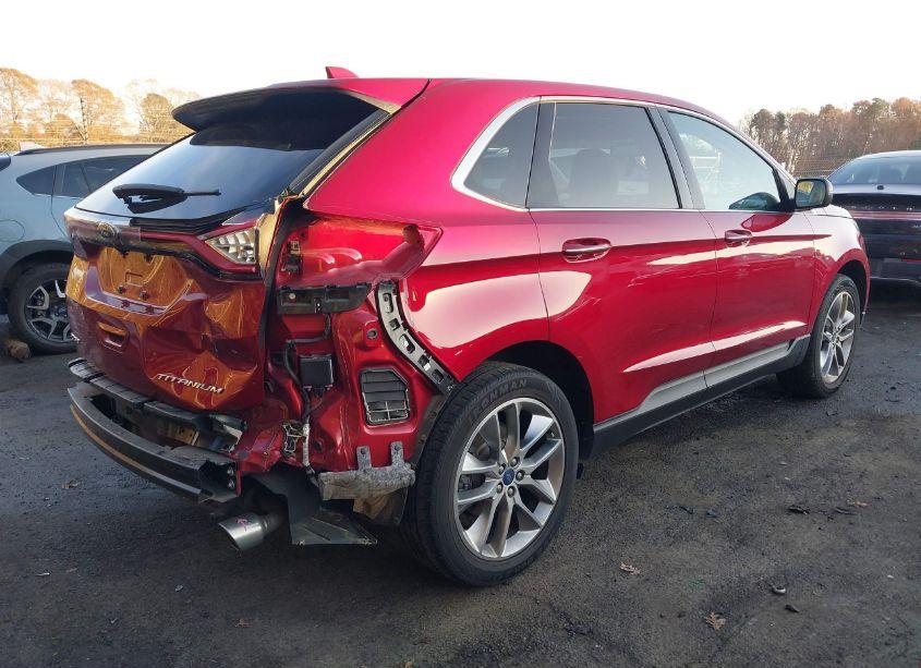 Photo 4 of 2015 Ford Edge TITANIUM (VIN 2FMTK3K84FBB11262)