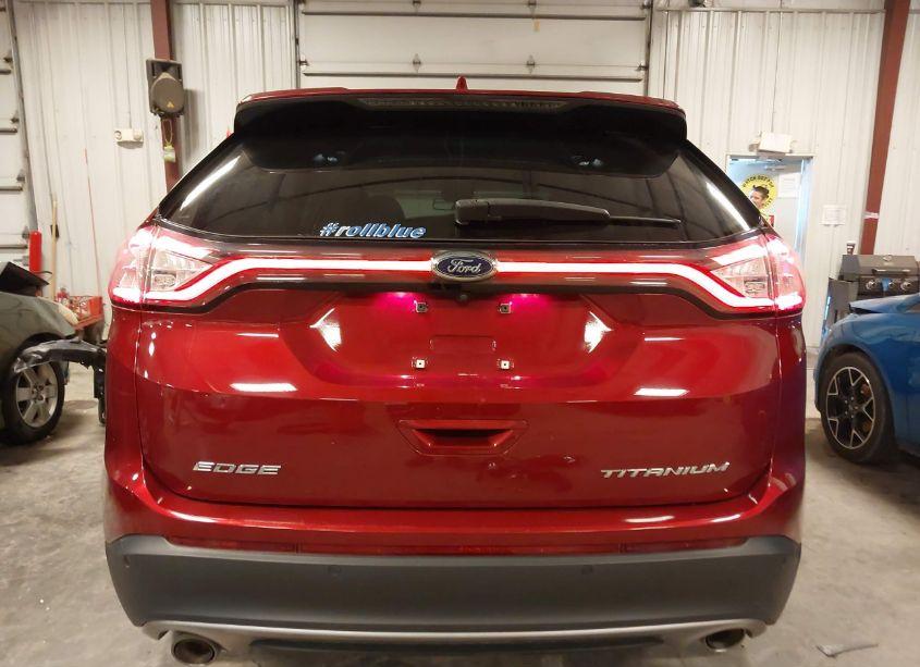 Photo 17 of 2015 Ford Edge TITANIUM (VIN 2FMTK3K87FBC07712)
