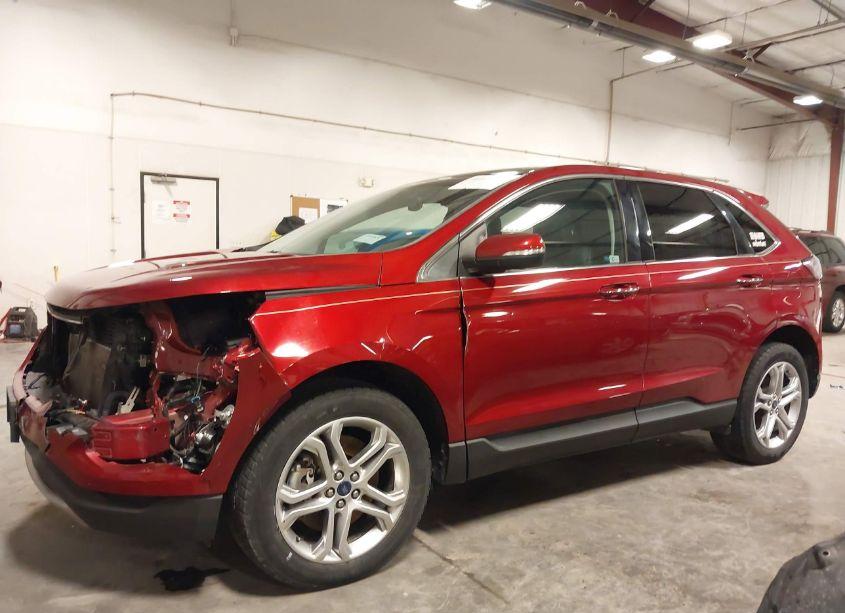 Photo 2 of 2015 Ford Edge TITANIUM (VIN 2FMTK3K87FBC07712)