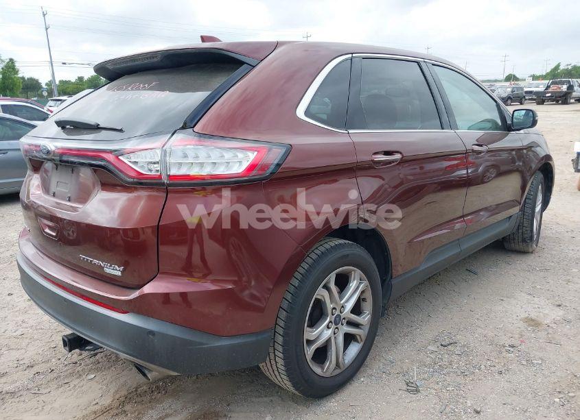 Photo 4 of 2015 Ford Edge TITANIUM (VIN 2FMTK3K91FBB51887)