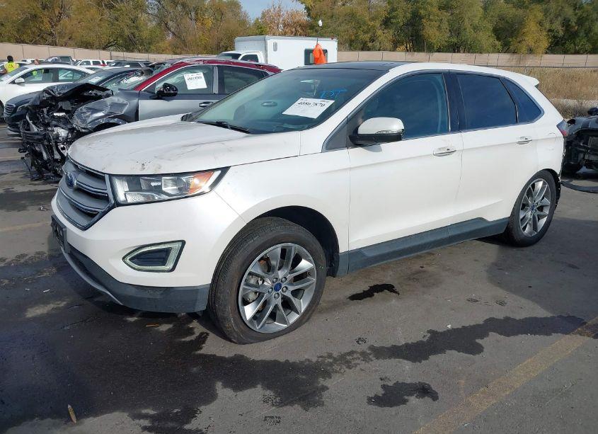 Photo 2 of 2015 Ford Edge TITANIUM (VIN 2FMTK3K99FBB06292)