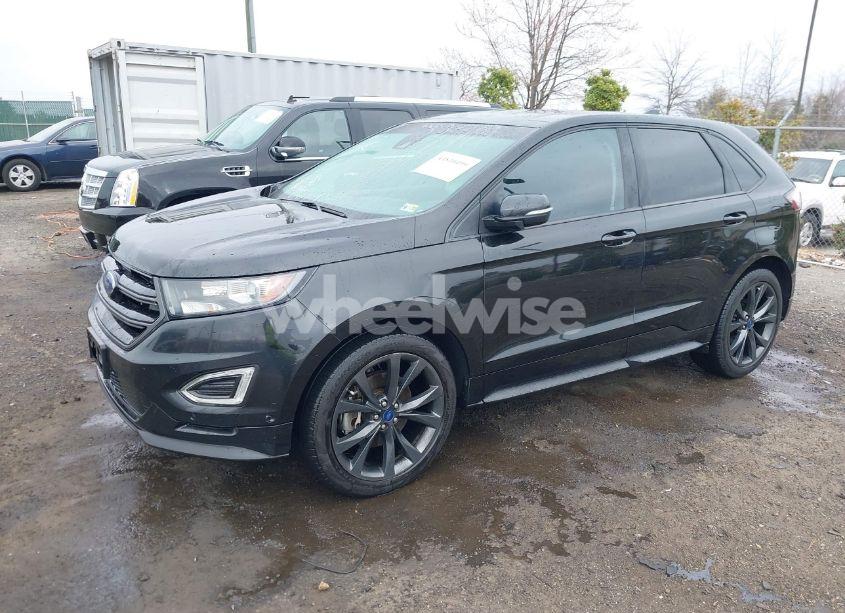 Photo 2 of 2015 Ford Edge SPORT (VIN 2FMTK4APXFBB68421)