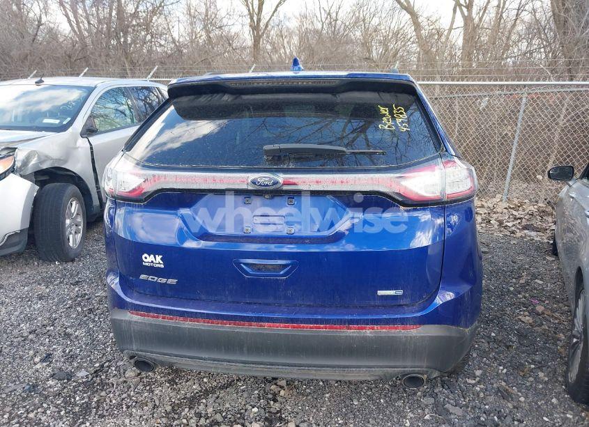 Photo 16 of 2015 Ford Edge SE (VIN 2FMTK4G92FBC08788)