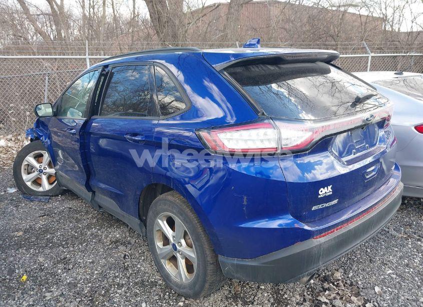 Photo 3 of 2015 Ford Edge SE (VIN 2FMTK4G92FBC08788)