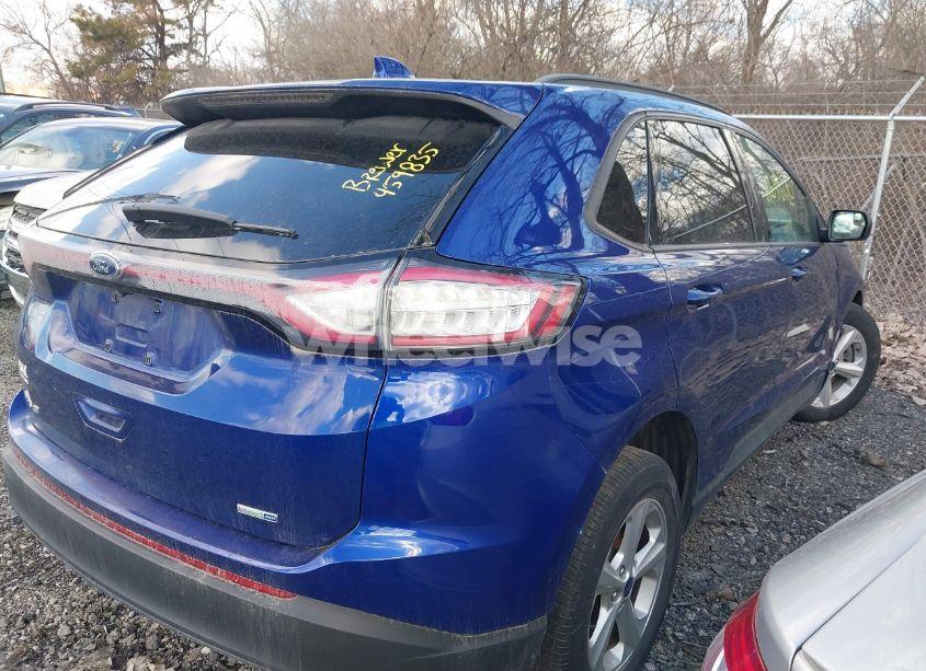 Photo 4 of 2015 Ford Edge SE (VIN 2FMTK4G92FBC08788)