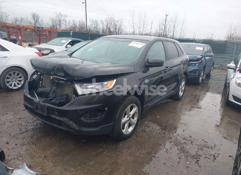 Photo 2 of 2015 Ford Edge SE (VIN 2FMTK4G97FBC00492)