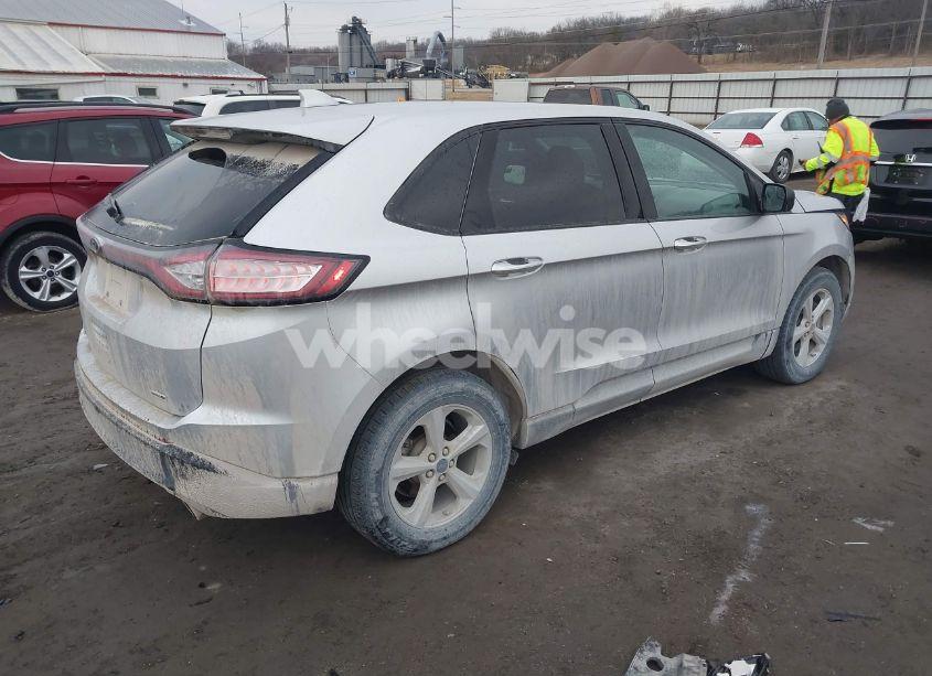 Photo 4 of 2015 Ford Edge SE (VIN 2FMTK4G98FBC01490)