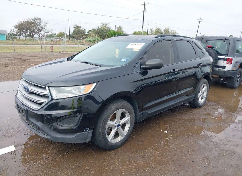 Photo 2 of 2015 Ford Edge SE (VIN 2FMTK4G99FBB68340)