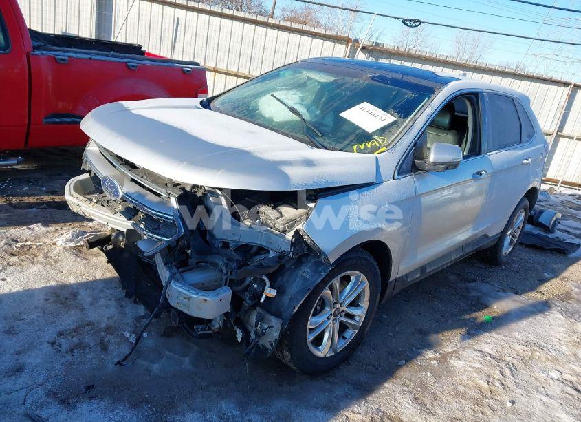 Photo 2 of 2015 Ford Edge SEL (VIN 2FMTK4J81FBB51421)