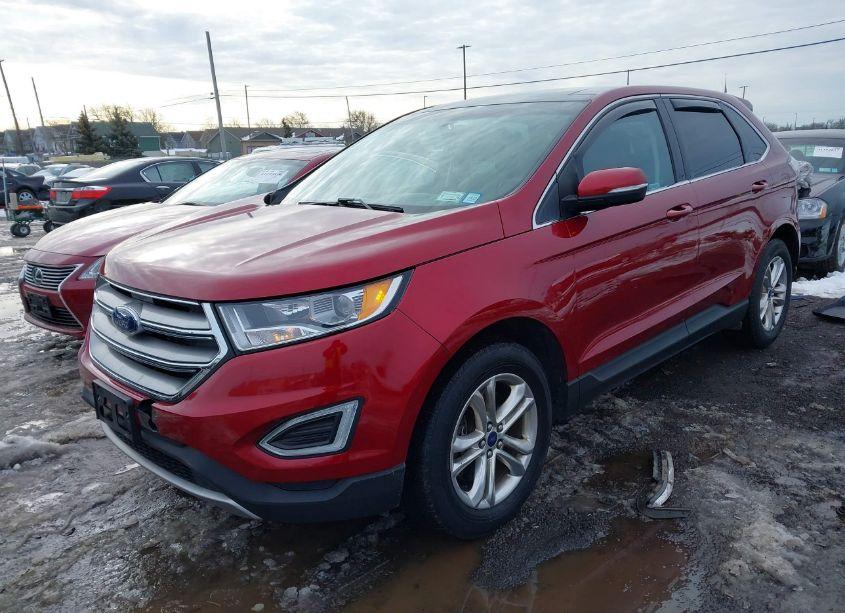Photo 2 of 2015 Ford Edge SEL (VIN 2FMTK4J82FBC16616)