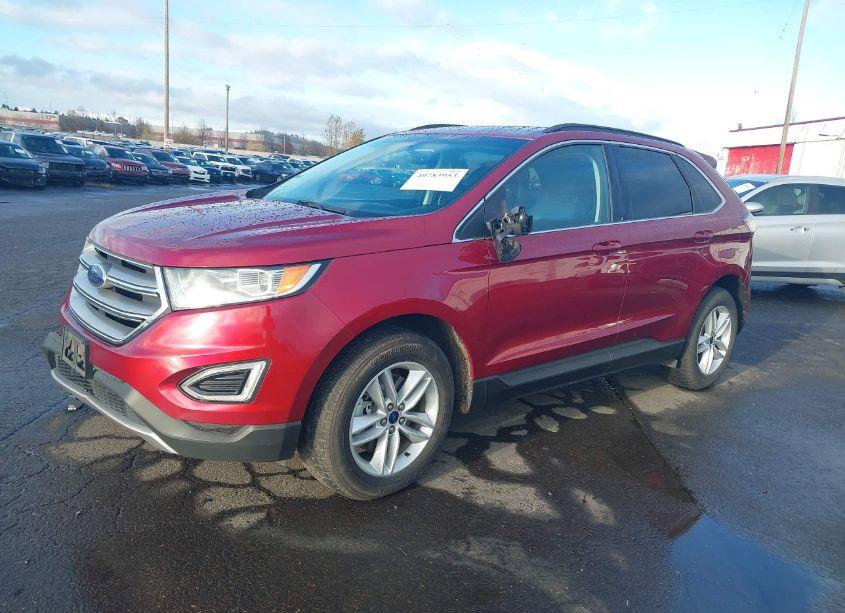 Photo 2 of 2015 Ford Edge SEL (VIN 2FMTK4J84FBB39263)