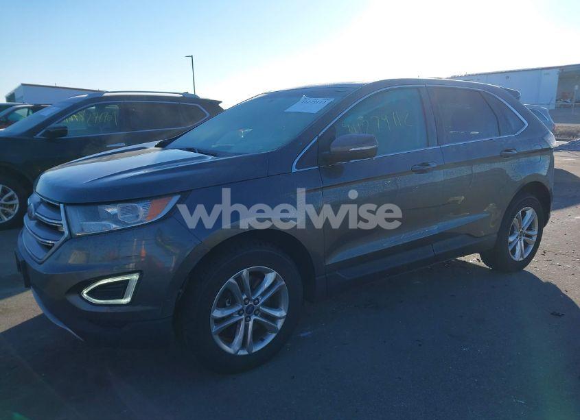 Photo 2 of 2015 Ford Edge SEL (VIN 2FMTK4J85FBC27450)