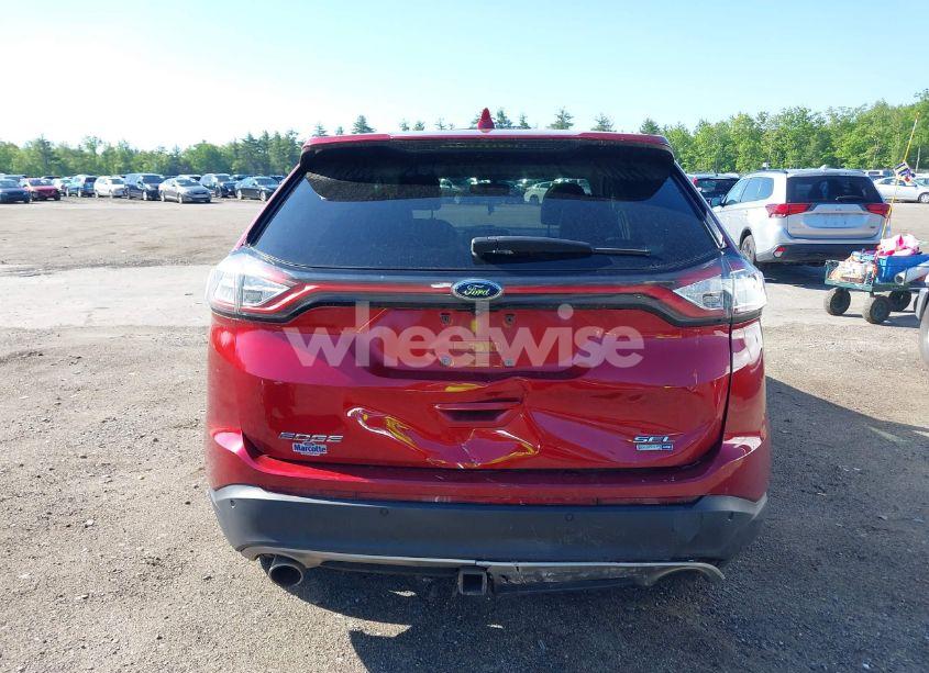 Photo 12 of 2015 Ford Edge SEL (VIN 2FMTK4J94FBB70327)